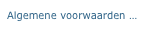 Algemene voorwaarden …